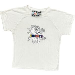 OMIGHTY Cherubs Crop Tee